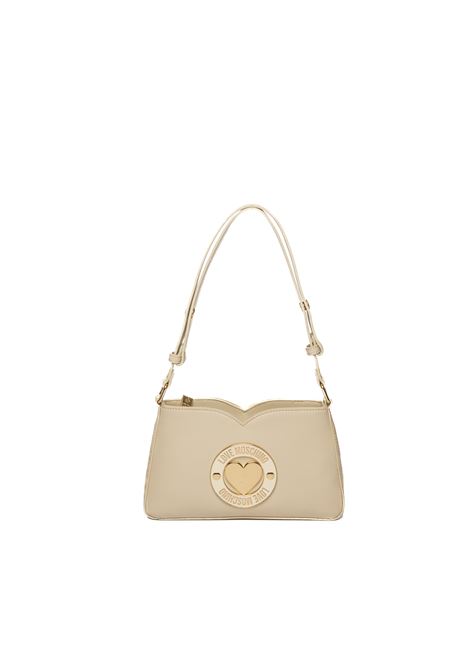 borsa a spalla avorio LOVE MOSCHINO | JC4365PP0N-110